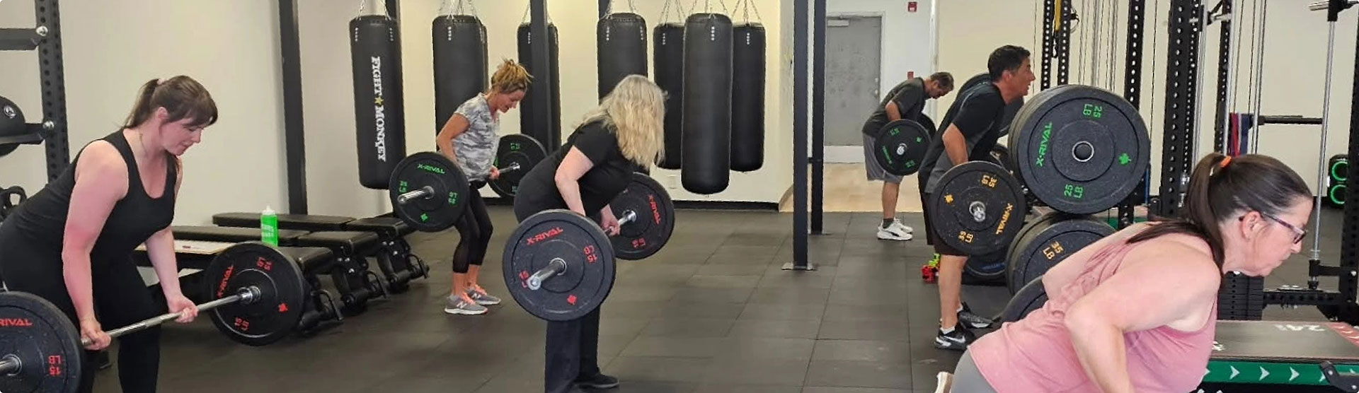 Fitness unhinged banner